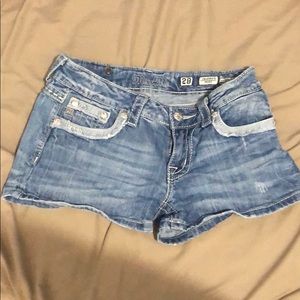 Buckle Miss Me shorts